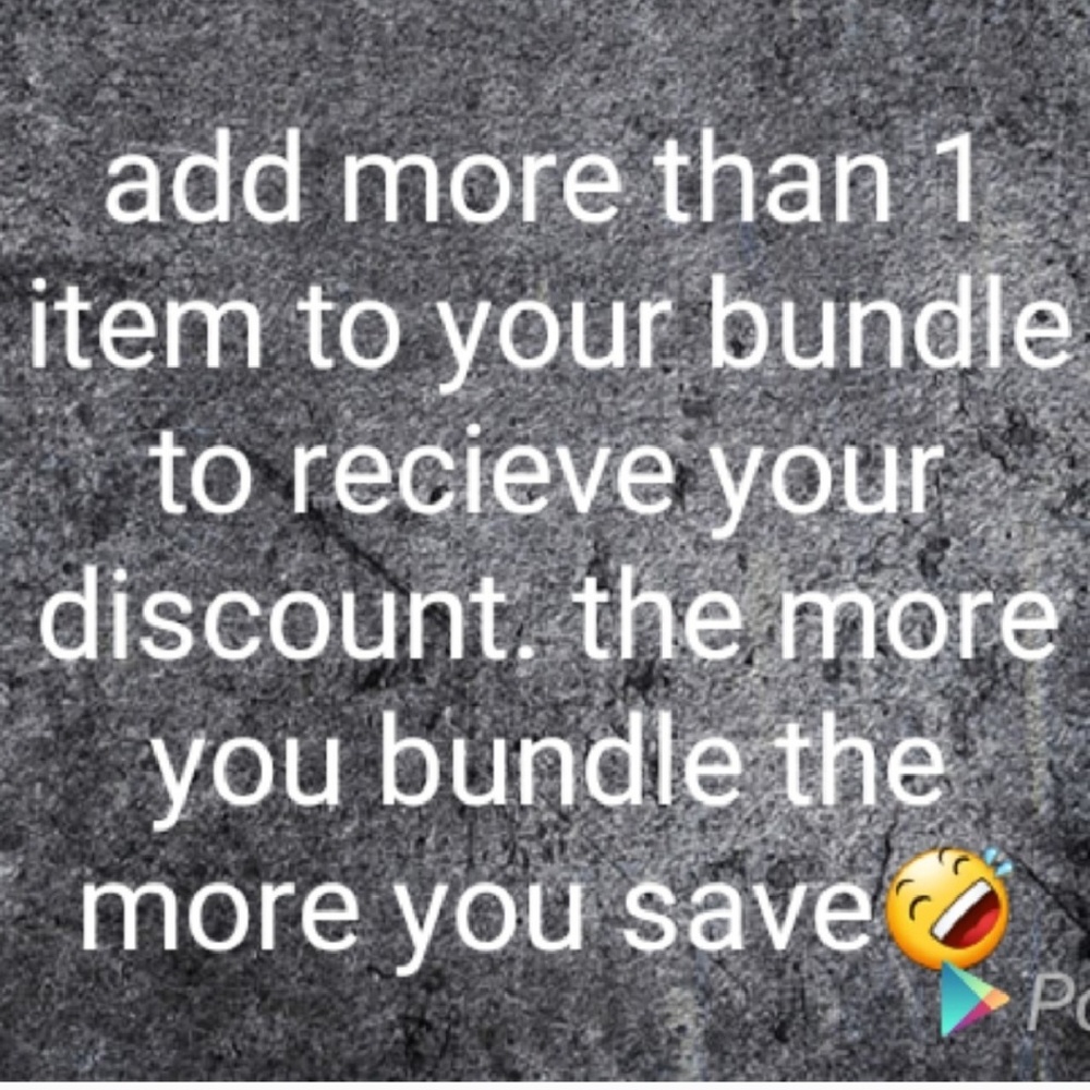 Bundle and Save!!!